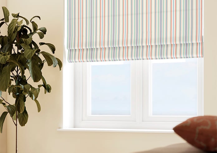 The British Stripe Co. Elizabeth, Brighton No.1 - Roman Blind - Image 5